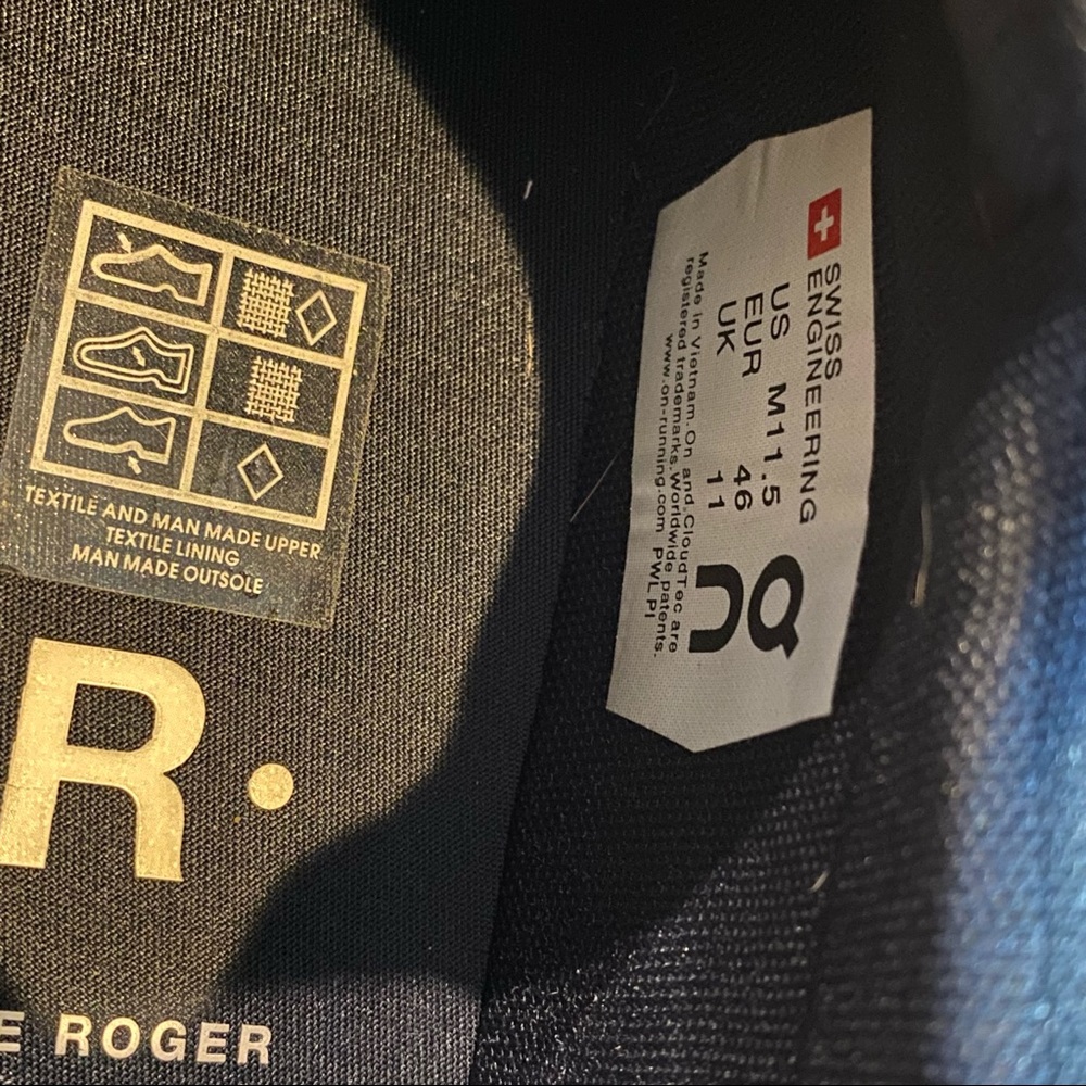 On Cloud "The Roger Advantage" White 11.5 - Picture 15 of 15